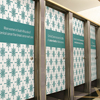 Branding of Cervical Center campaign in female lavatory